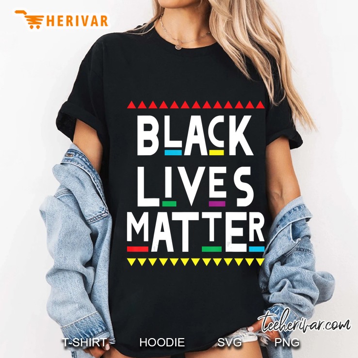 Black Lives Matter African Design Hoodie