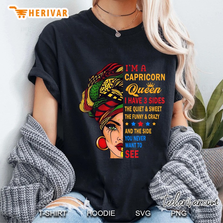 Capricorn Queens Are Born December 22 - January 19 Ver2 Hoodie