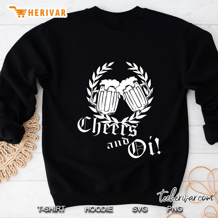 Cheers And Oi! Skinhead Laurel Wreath Sweatshirt