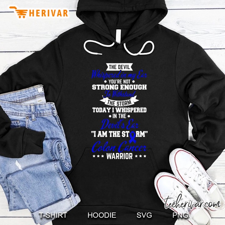 Colon Cancer Awareness Colorectal Bowel Rectal Support Gifts Hoodie