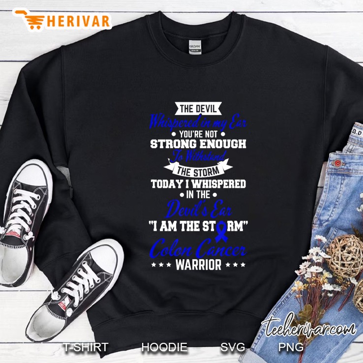 Colon Cancer Awareness Colorectal Bowel Rectal Support Gifts Sweatshirt