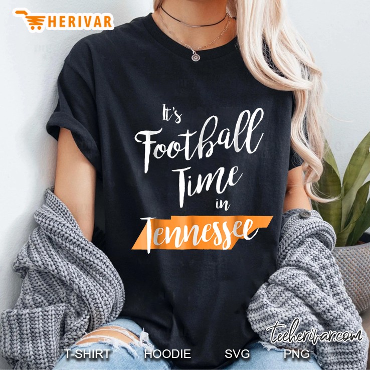 Cute Tennessee Football Ut Vols Time Ladies Tee