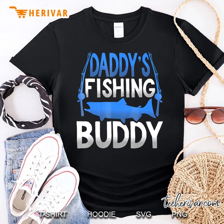 Daddy's Fishing Buddy Novelty Youth Shirt