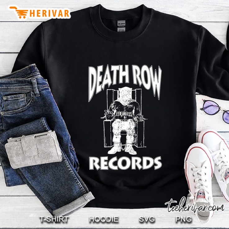 Death Row Records White Logo Premium Sweatshirt