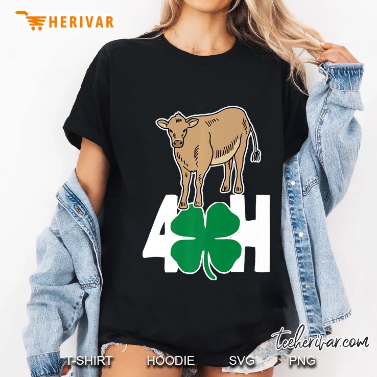 Fun 4-H Love Cows, Cattle Hoodie