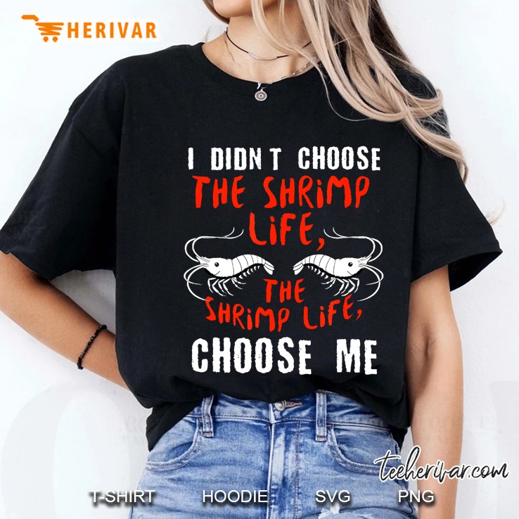 Shrimp Cocktail Graphic Shrimping Aint Easy Ladies Tee