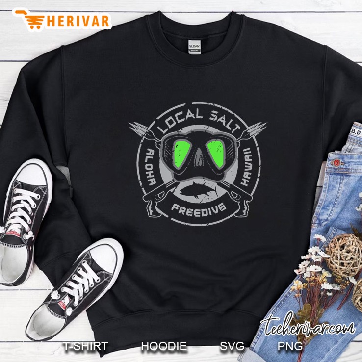 Hawaiian Local Salt Scuba Diving Sweatshirt