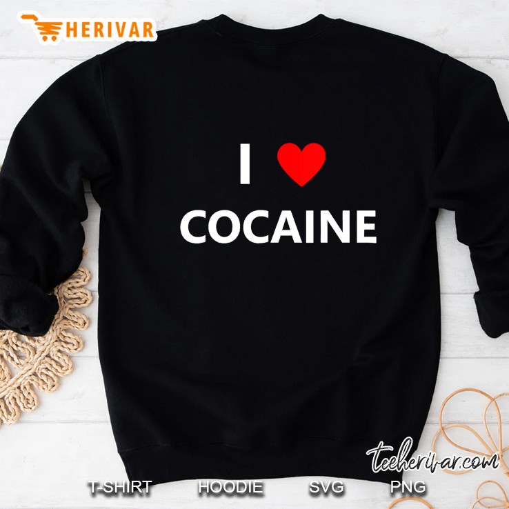 I Heart Love Cocaine Funny Drugs Joke Pun Sarcasm Humor Gift Mugs