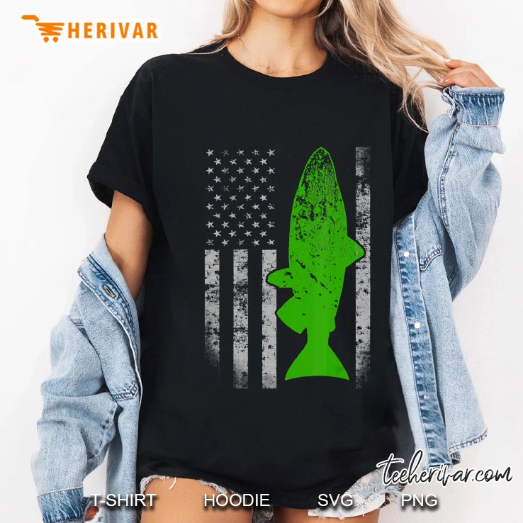 King Chinook Salmon Flag - Cool Chinook Salmon Fishing Ladies Tee