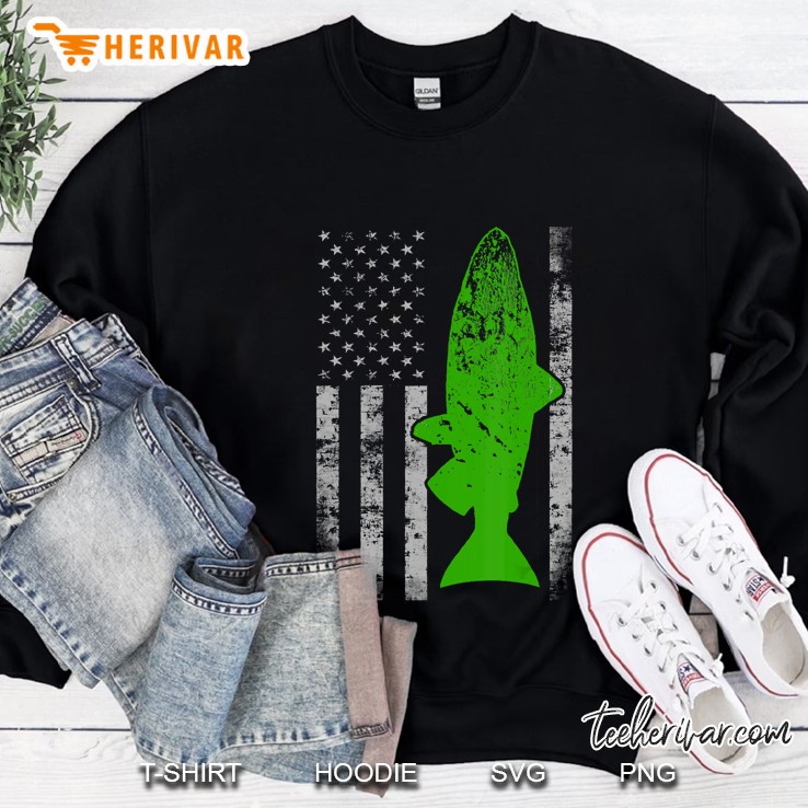 King Chinook Salmon Flag - Cool Chinook Salmon Fishing Sweatshirt