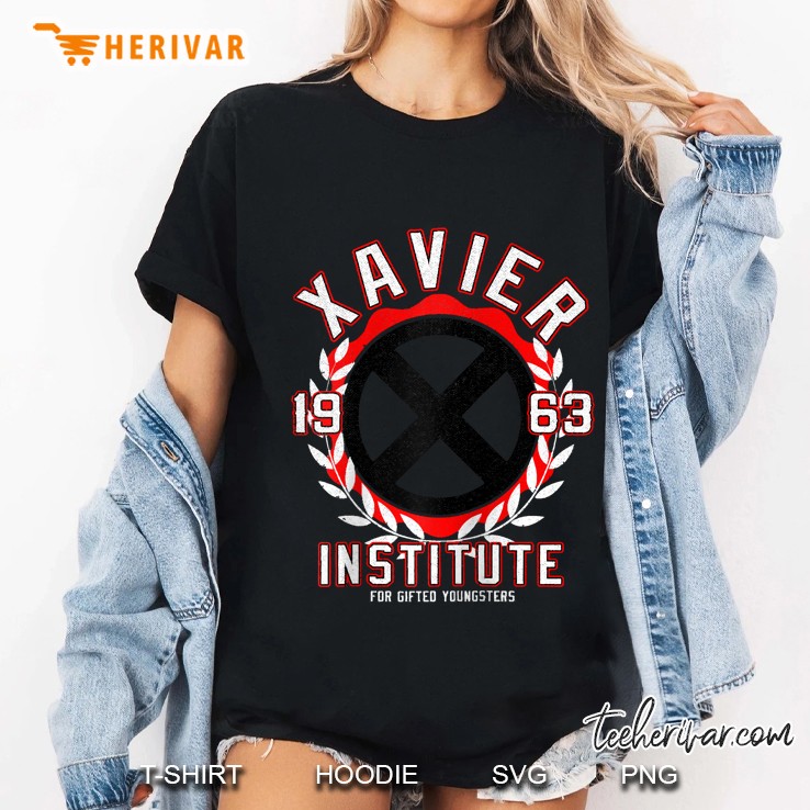 Marvel 1963 Xavier Institute For Gifted Youngsters Logo Raglan Baseball Tee Ladies Tee