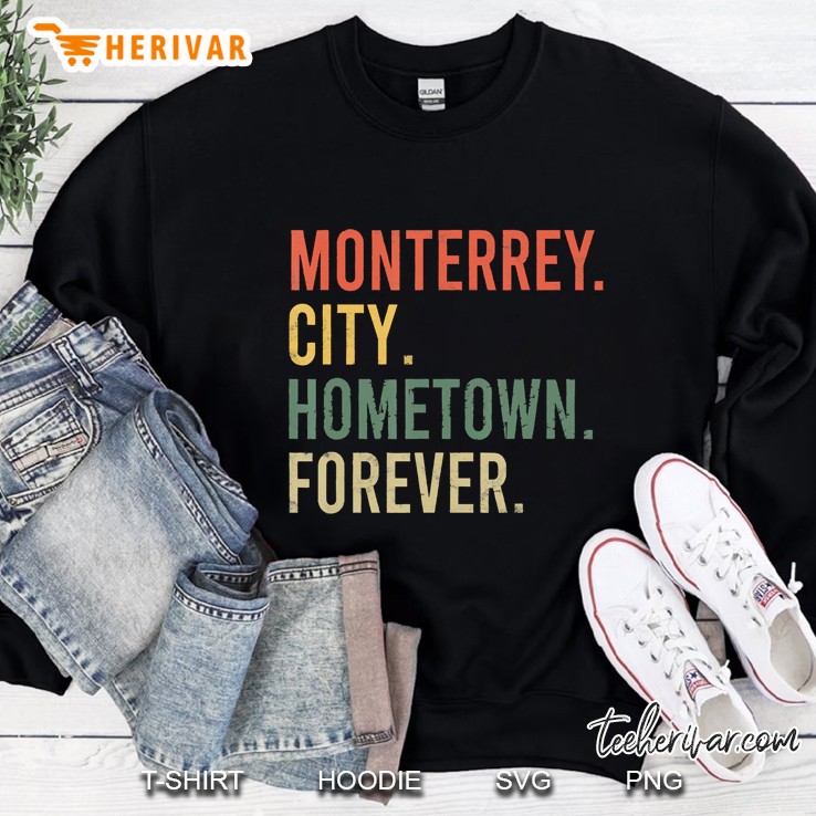 Monterrey City Hometown Forever Vintage Citizen Gift Mugs