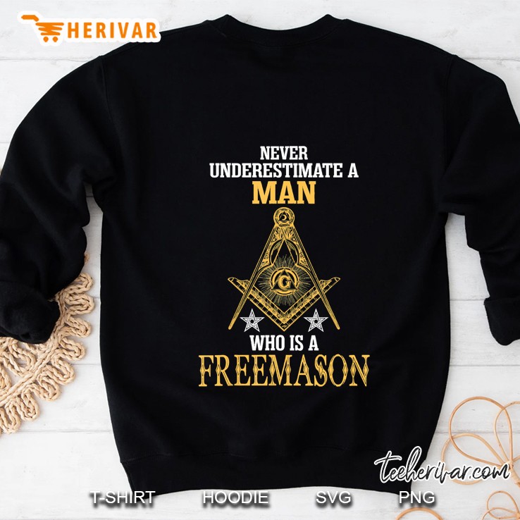 Never Underestimate A Man Who Is A Freemason Mugs