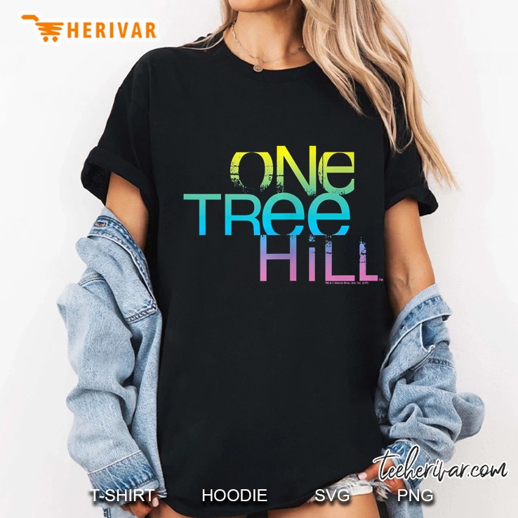 One Tree Hill Color Blend Logo Ladies Tee