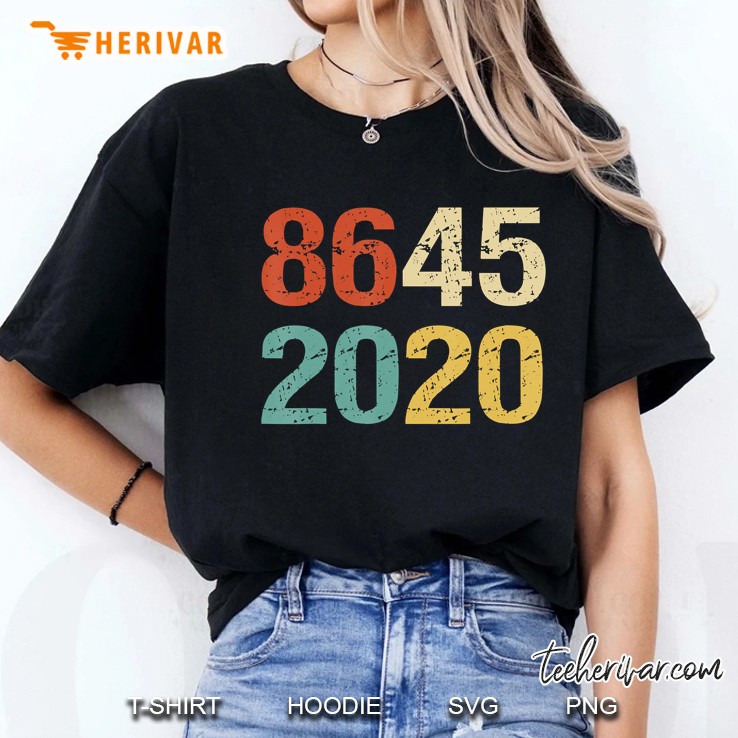 Retro Eighty-Six Forty-Five Twenty Twenty 86452020 Election Hoodie