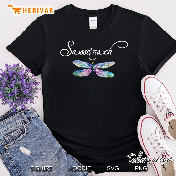 Sassenach Dragonfly Awsome Art Tshirt Outlander Shirt