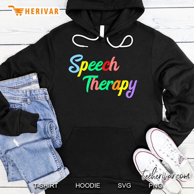 Speech Therapy Slp Therapist Pathologist Languages Pathology Hoodie