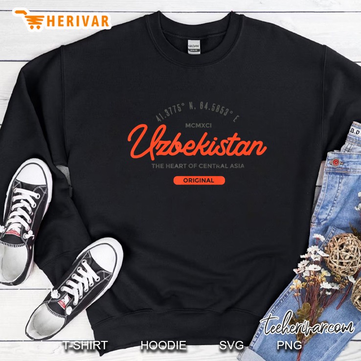 Uzbekistan Vintage Design Sweatshirt