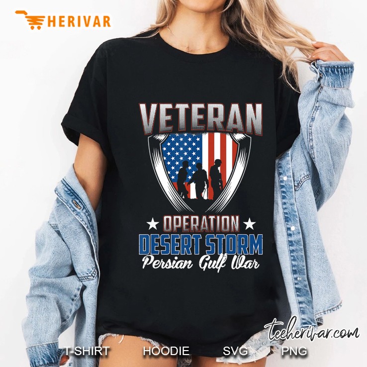 Veteran Operation Desert Storm Persian Gulf War Hoodie