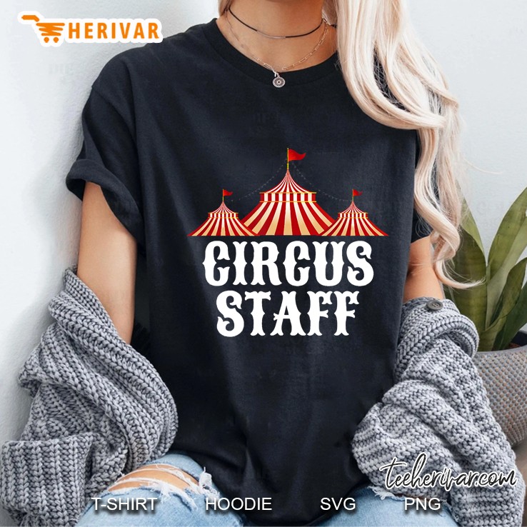 Vintage Circus Themed Birthday Party Event Staff Hoodie