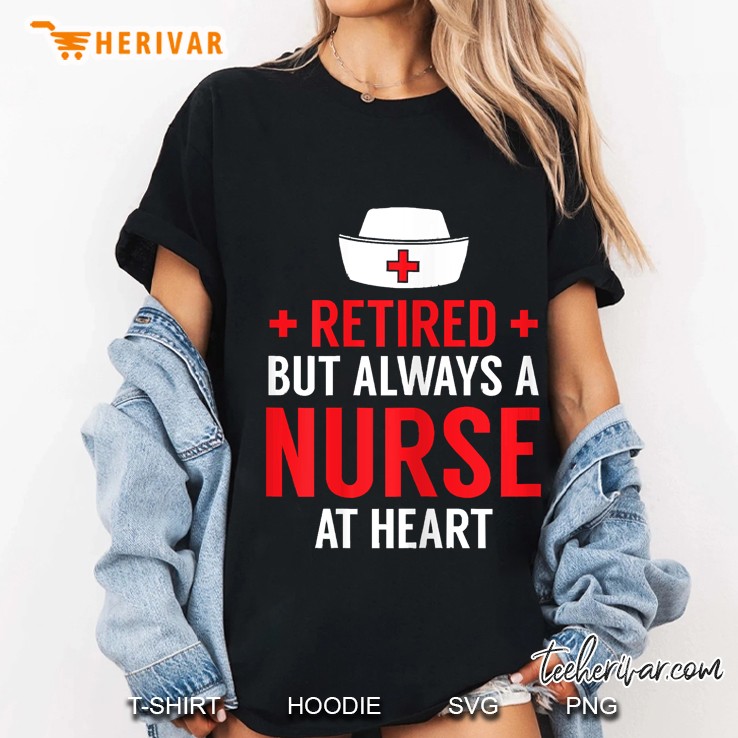 Womens Retired Nurse Cool Nursing Retirements Gif For Nurses Ladies Tee