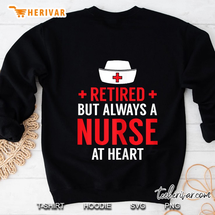 Womens Retired Nurse Cool Nursing Retirements Gif For Nurses Sweatshirt