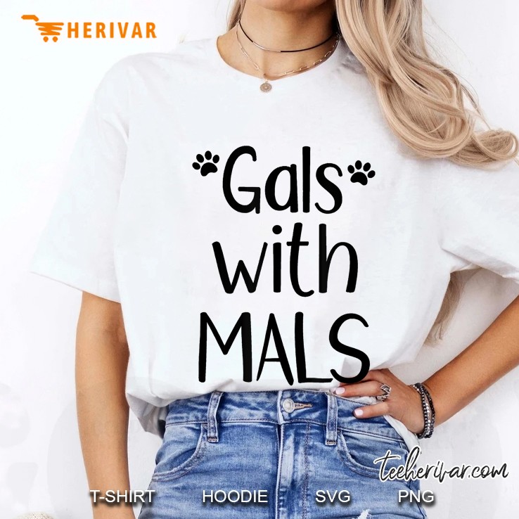 Belgian Malinois Gals With Mals Funny Malinois Hoodie