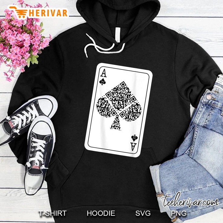 Ace Of Spades - Rick Roll - Back Printed Hoodie