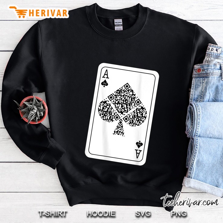 Ace Of Spades - Rick Roll - Back Printed Sweatshirt