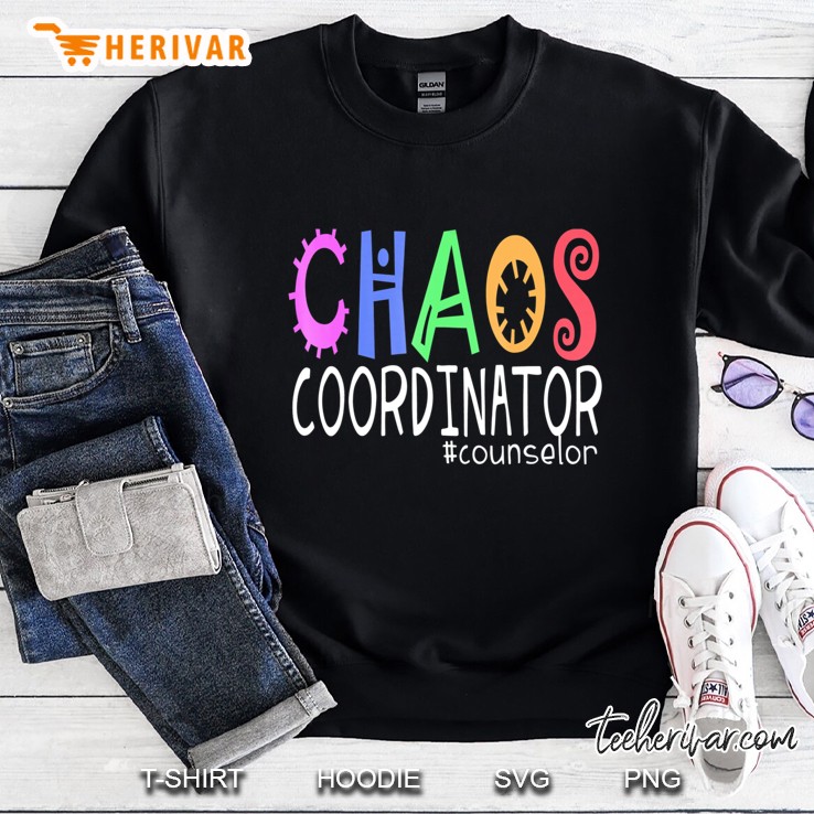 Chaos Coordinator Counselor School Sweatshirt