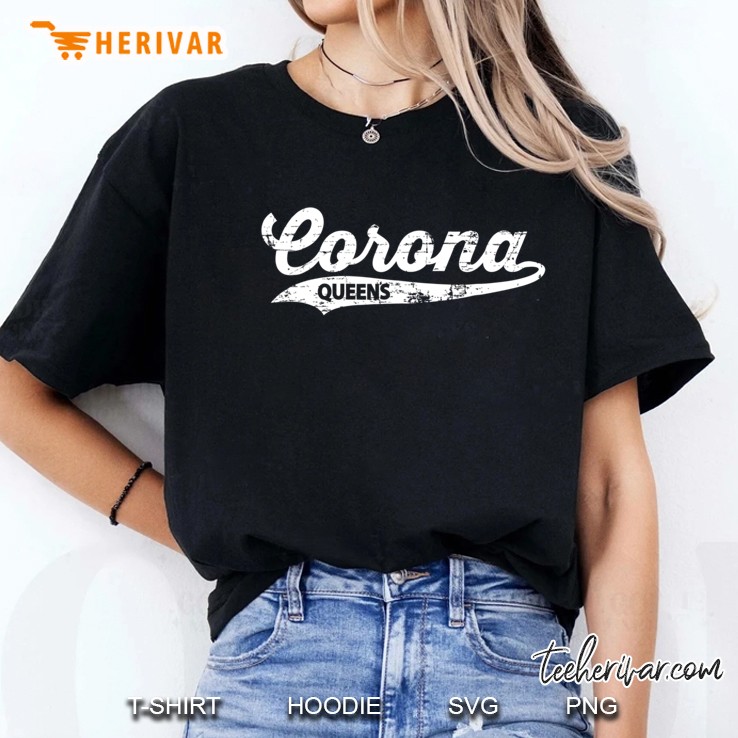Corona Queens Retro Queens Vintage Nyc Tee Ladies Tee