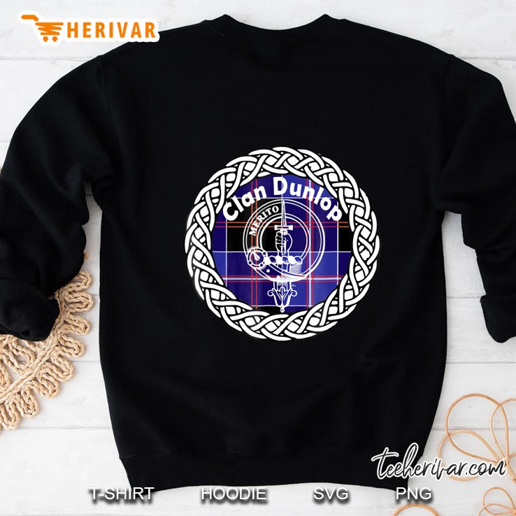 Dunlop Surname Scottish Clan Tartan Crest Badge Sweatshirt