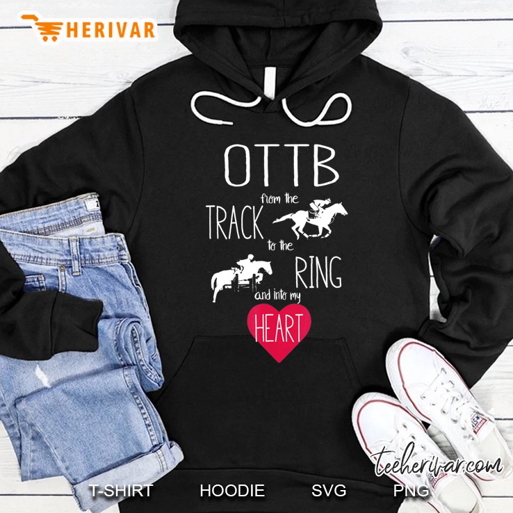 Equestrian Horse Off Track Thoroughbred Horse Racehorse Hoodie