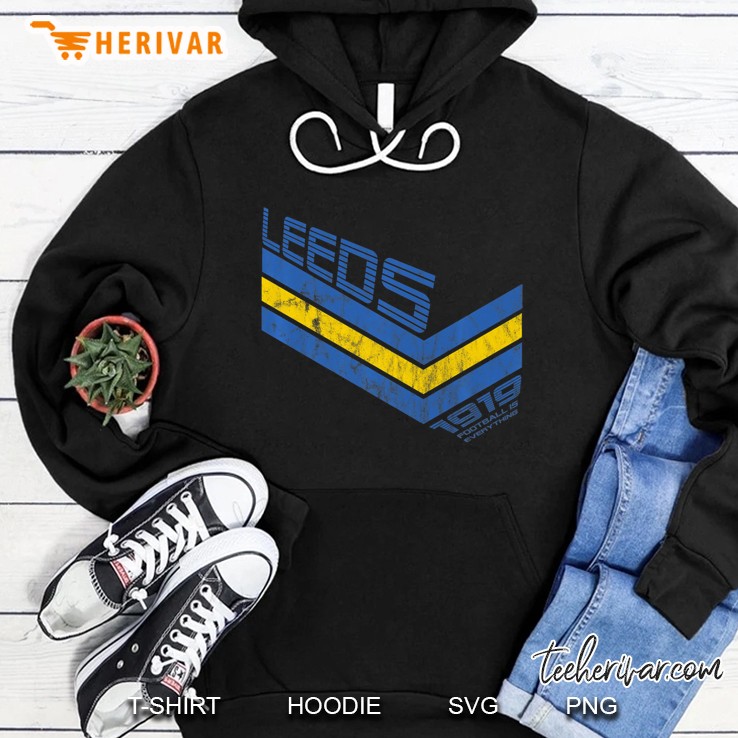 Football Is Everything - Leeds 80S Retro Premium Hoodie