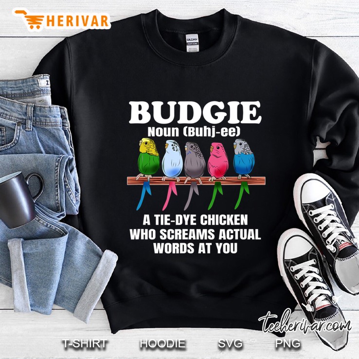 Funny Budgie Graphic Pet Bird Parakeet Budgerigar Gift Idea Sweatshirt