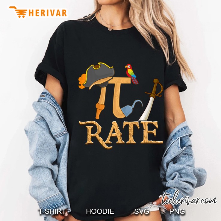 Funny Pi Day Joke Pi-Rate 3.14 Math Symbol Pirate Hoodie