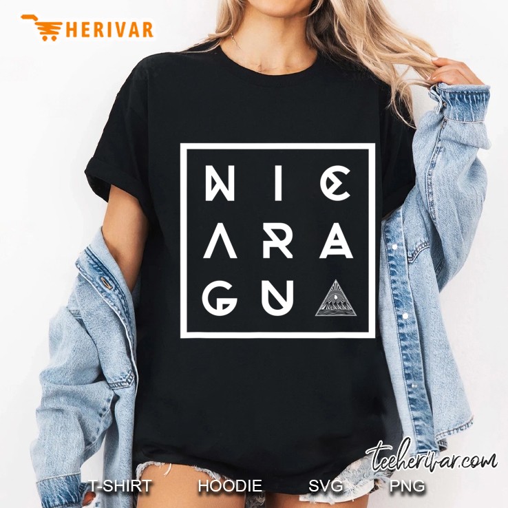 Geometric Nicaragua Ladies Tee