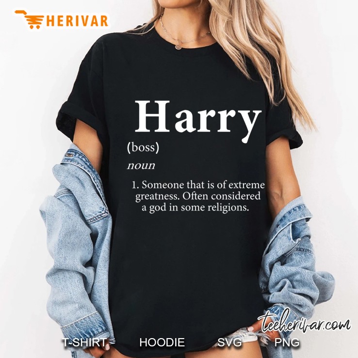 Harry Definition Personalized Gift Harry Ladies Tee