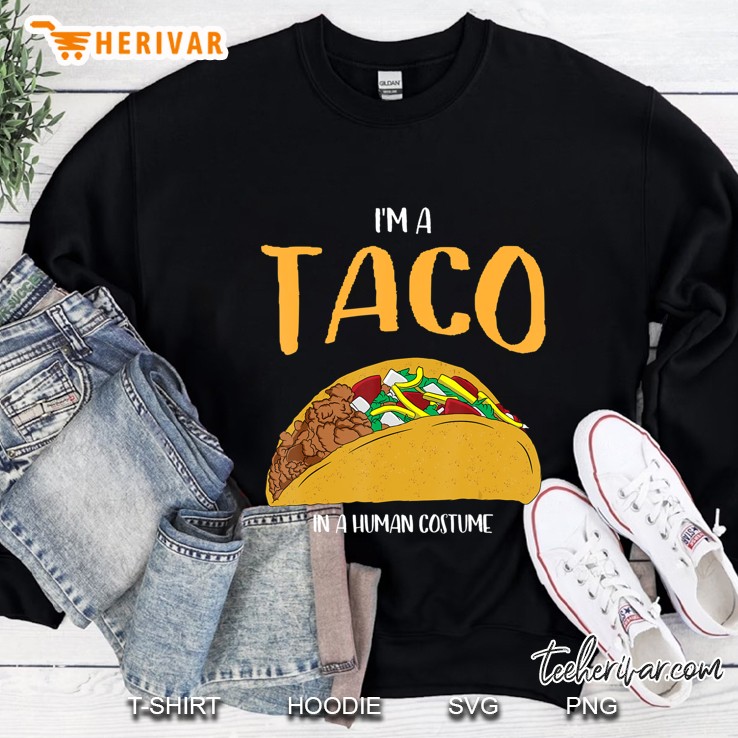 I'm A Taco In A Human Costume Halloween Cosplay Easy Outfit Mugs