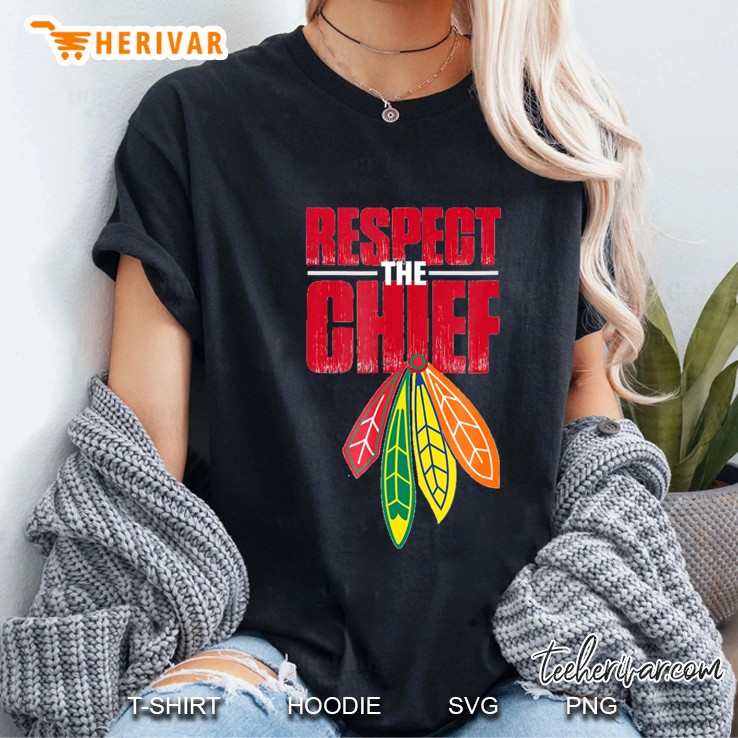 Native American Chief Indian Tribe Feather Headdress Ladies Tee