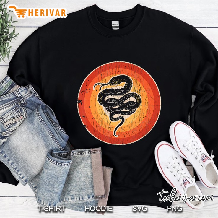 Snake Retro Vintage Style 60S 70S Men Women Gifts Animal Sweatshirt