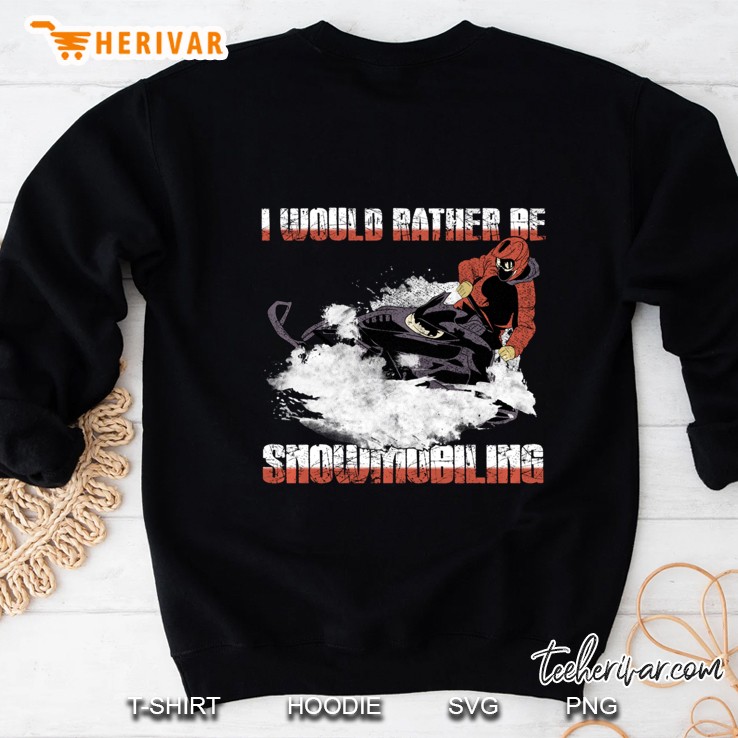 Snowmobile Snowmobiling Pullover Sweatshirt