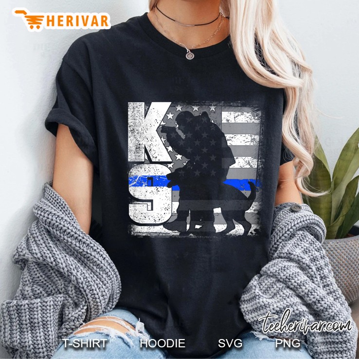 Thin Blue Line K9 Ladies Tee