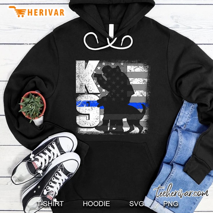 Thin Blue Line K9 Hoodie