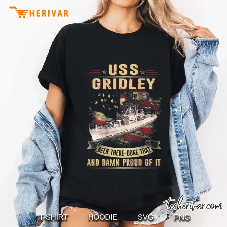 Uss Gridley (Cg-21) Hoodie