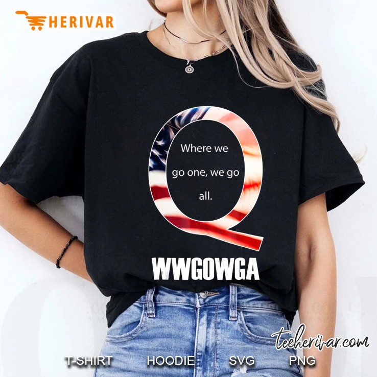 Wwgowga Q Anon Tee Shirt For Patriots Ladies Tee