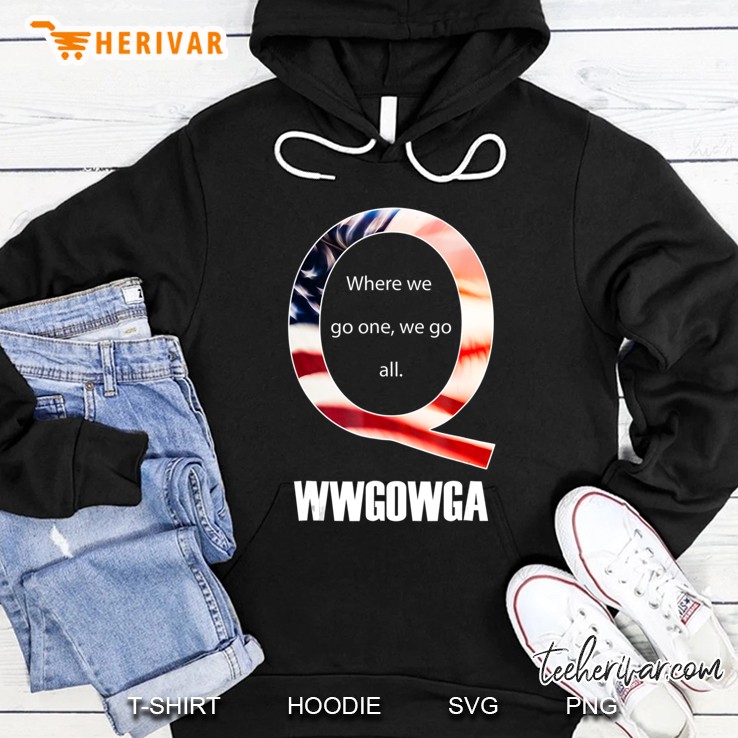 Wwgowga Q Anon Tee Shirt For Patriots Hoodie