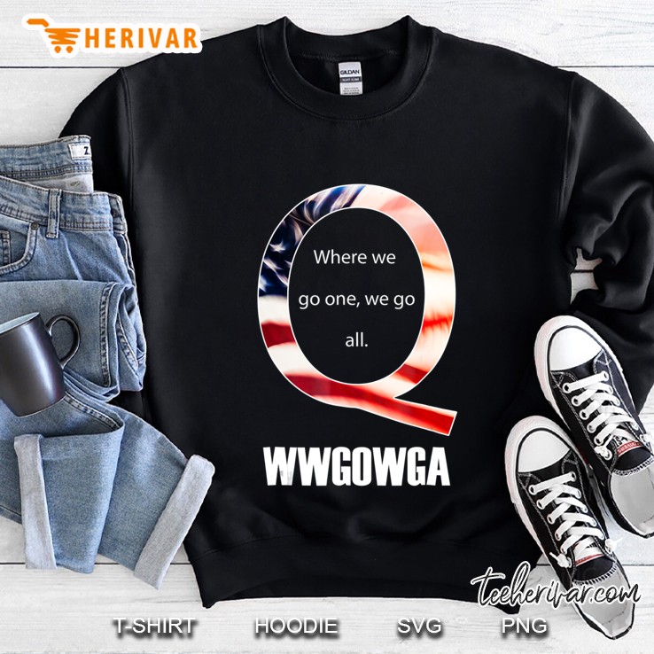 Wwgowga Q Anon Tee Shirt For Patriots Sweatshirt