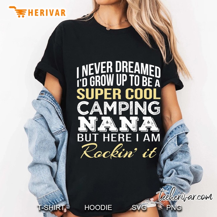 Camping Nana Hoodie