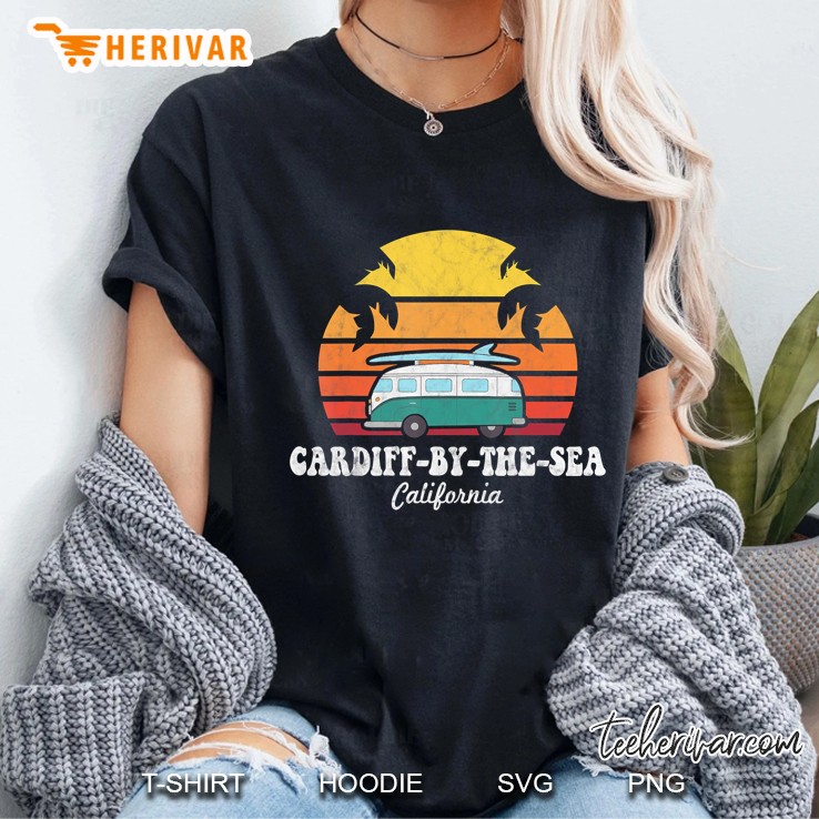 Cardiff By The Sea Souvenir California Men Women Ladies Tee